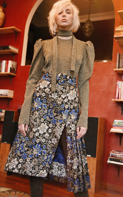 Jacquard Assymetric Mid Nadya Dzyak