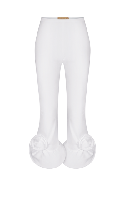 ВКОРОЧЕНІ ШТАНИ БІЛОГО КОЛЬОРУ