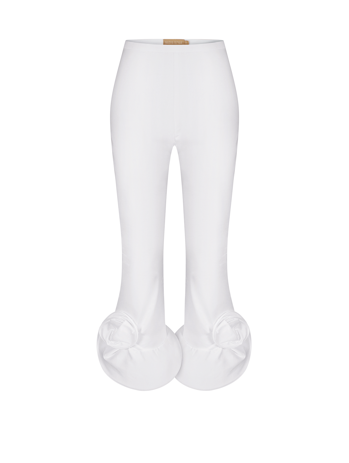 Cropped Pants in White